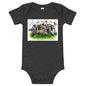 Light Soft Baby Bodysuit - A Bunch of Wild Animals