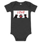 Light Soft Baby Bodysuit - Electric Love