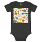 Light Soft Baby Bodysuit - You Animals!