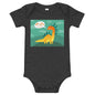 Light Soft Baby Bodysuit - Dino Roar!