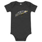 Light Soft Baby Bodysuit - Flatback Sea Turtle