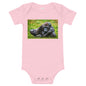 Light Soft Baby Bodysuit - Gorilla in the Grass