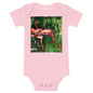 Light Soft Baby Bodysuit - Pink Flamingos