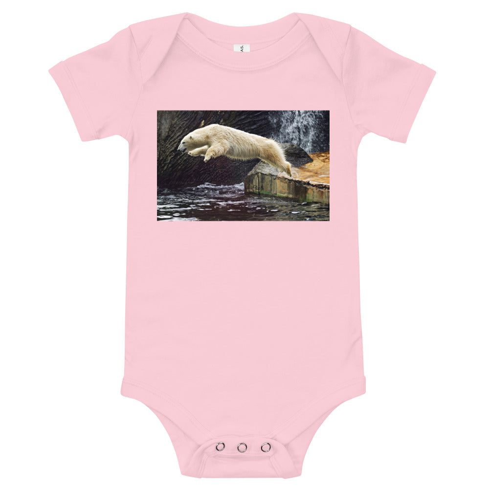 Light Soft Baby Bodysuit - Score 10 on this Dive