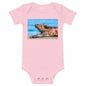 Light Soft Baby Bodysuit - Galapagos Marine Iguana Basking