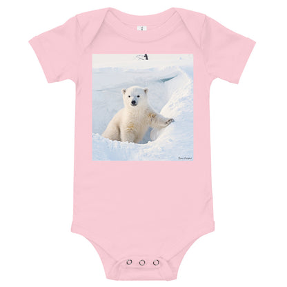 Light Soft Baby Bodysuit - Hi There!