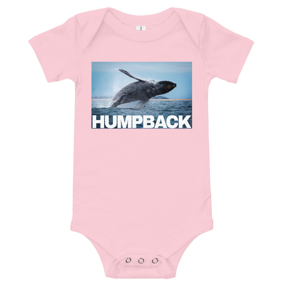 Light Soft Baby Bodysuit - Humpback Breaching