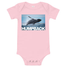 Load image into Gallery viewer, Light Soft Baby Bodysuit - Humpback Breaching
