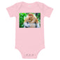 Light Soft Baby Bodysuit - Nosey Monkey
