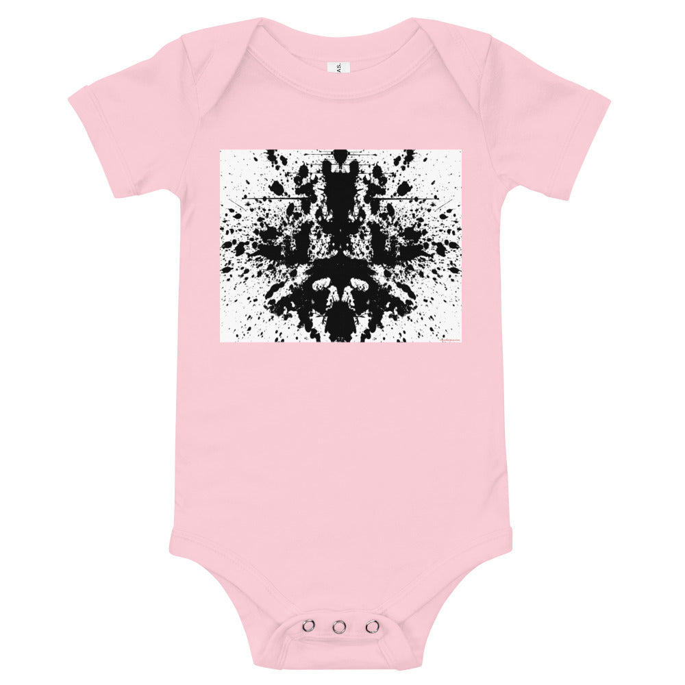 Light Soft Baby Bodysuit - Splat... or My Brain Thinking about Space-Time