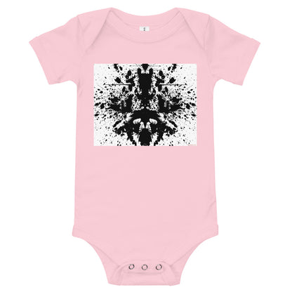 Light Soft Baby Bodysuit - Splat... or My Brain Thinking about Space-Time