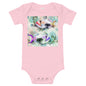 Light Soft Baby Bodysuit - Painted Fish