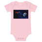 Light Soft Baby Bodysuit - Super Dog in Space
