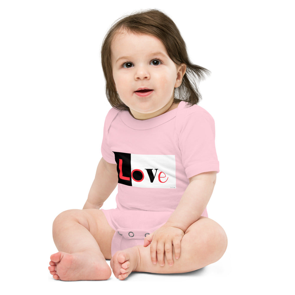 Light Soft Baby Bodysuit - LoVe