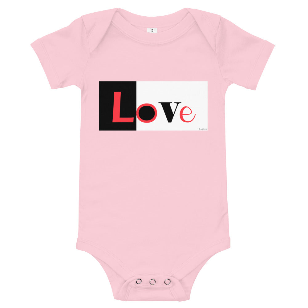 Light Soft Baby Bodysuit - LoVe