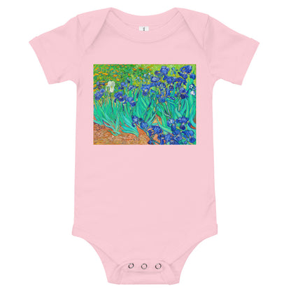 Light Soft Baby Bodysuit - van Gogh: Irises