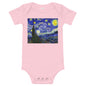 Light Soft Baby Bodysuit - van Gogh: Starry Night