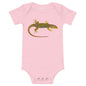 Light Soft Baby Bodysuit - Lizard