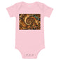 Soft Premium Baby Bodysuit - Spiraling Spiral Fractals