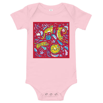 Premium Soft Baby Bodysuit - Silly Tigers