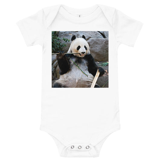 Light Soft Baby Bodysuit - Bamboo Panda
