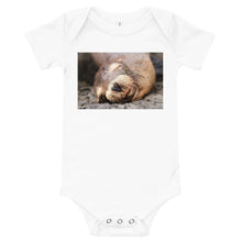 Load image into Gallery viewer, Light Soft Baby Bodysuit - Snoring Sound
