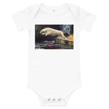 Load image into Gallery viewer, Light Soft Baby Bodysuit - Score 10 on this Dive
