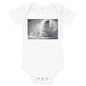 Light Soft Baby Bodysuit - Polar Bear Shedding Water