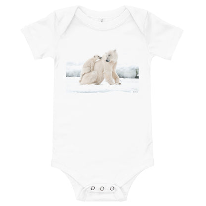 Light Soft Baby Bodysuit - Mom & Cub