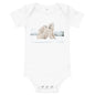 Light Soft Baby Bodysuit - Mom & Cub