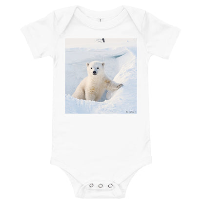 Light Soft Baby Bodysuit - Hi There!