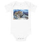 Light Soft Baby Bodysuit - Wolves Chill'n