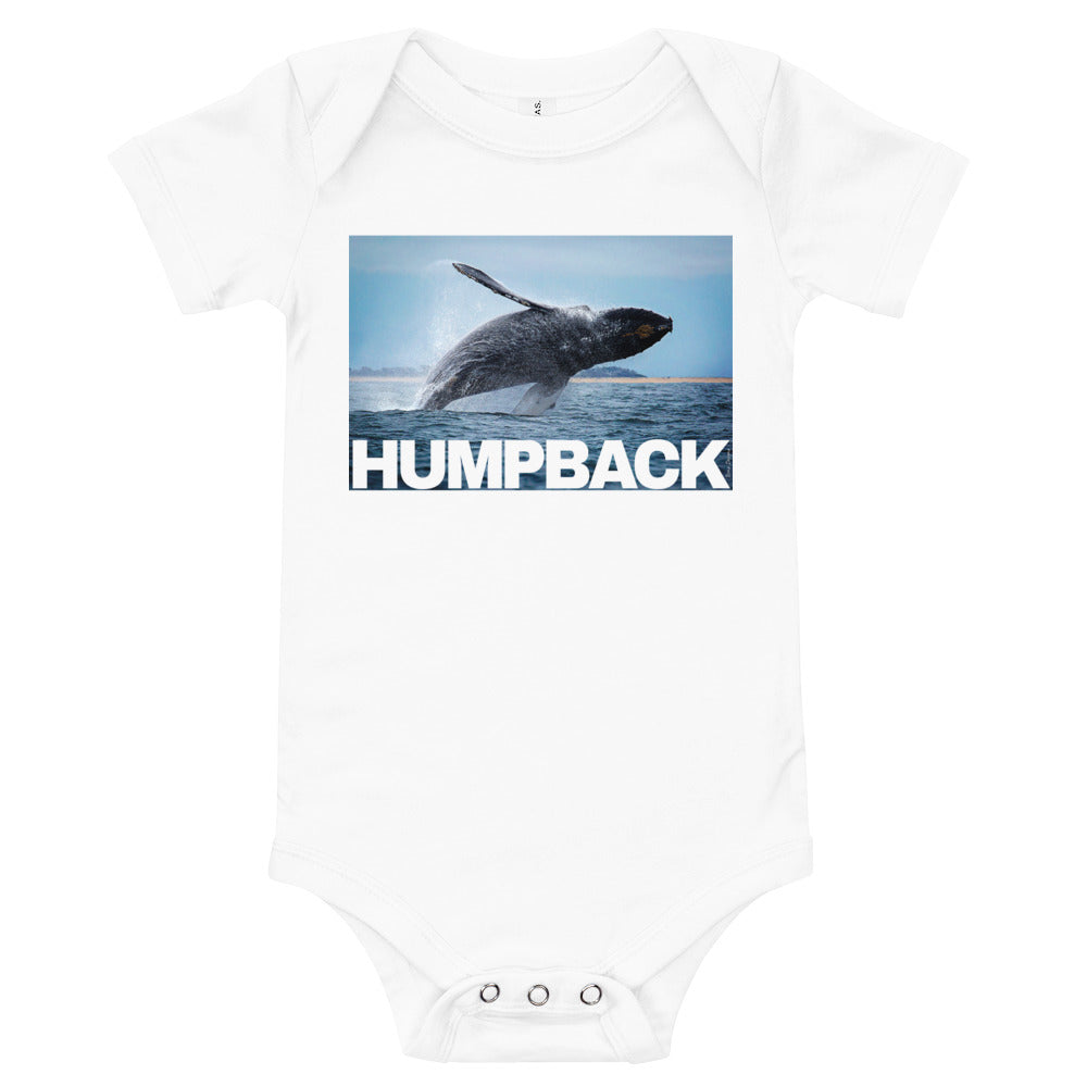 Light Soft Baby Bodysuit - Humpback Breaching