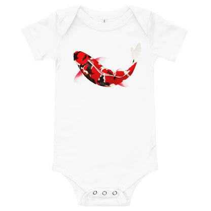 Light Soft Baby Bodysuit - Koi
