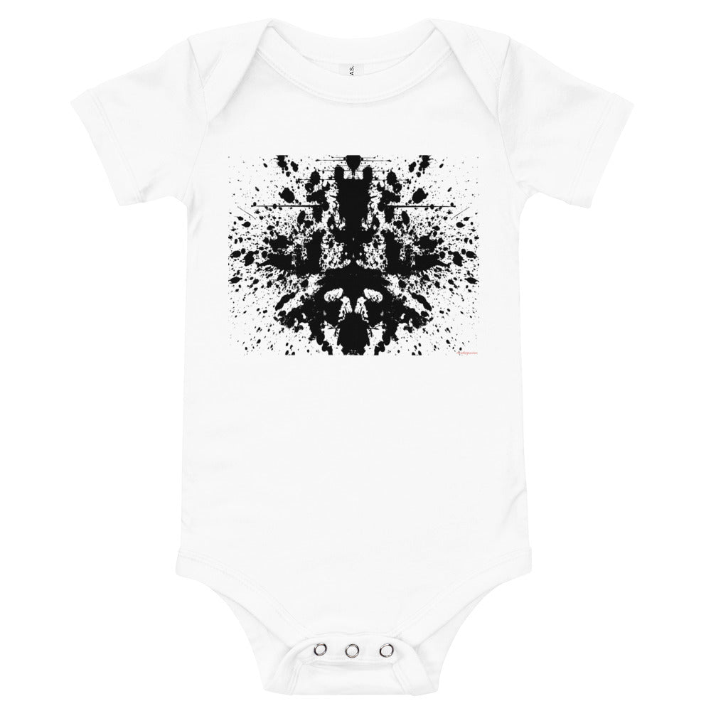 Light Soft Baby Bodysuit - Splat... or My Brain Thinking about Space-Time