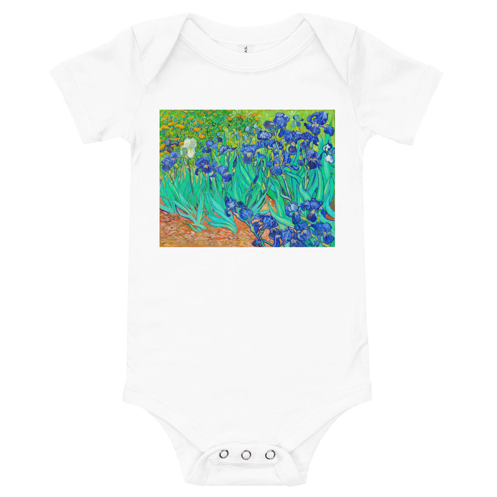 Light Soft Baby Bodysuit - van Gogh: Irises