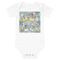 Light Soft Baby Bodysuit - Cats & Dogs