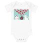 Light Soft Baby Bodysuit - Love Cats