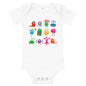Light Soft Baby Bodysuit - Very Funny Monsters