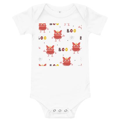 Light Soft Baby Bodysuit - Boo!