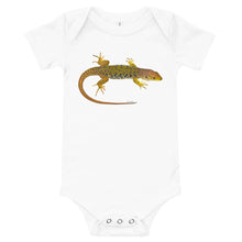 Load image into Gallery viewer, Light Soft Baby Bodysuit - Lizard
