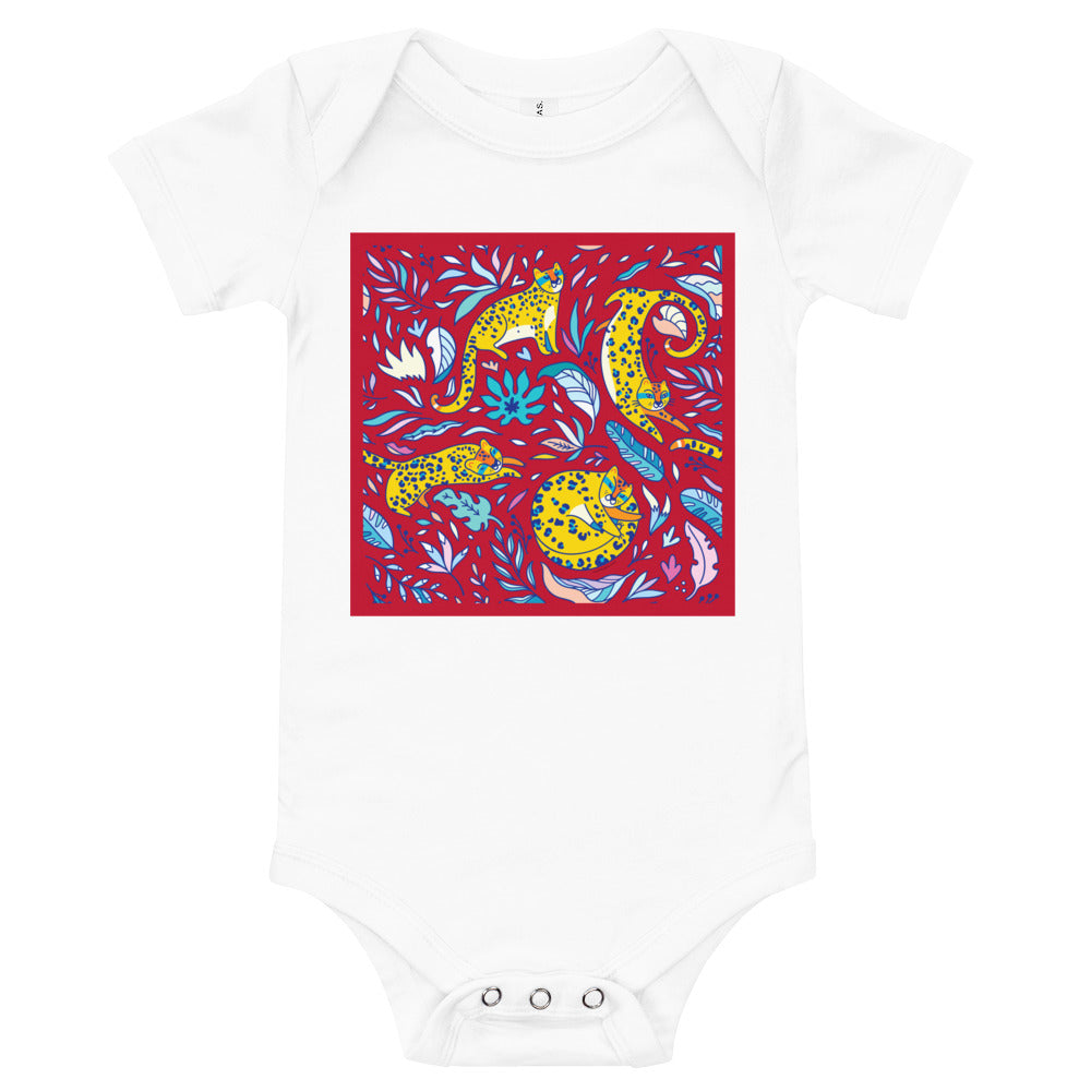 Premium Soft Baby Bodysuit - Silly Tigers
