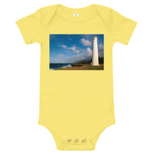 Load image into Gallery viewer, Light Soft Baby Bodysuit - North Point Lighthouse, The Big Island, Hawaii
