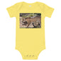 Light Soft Baby Bodysuit - Young Leopard