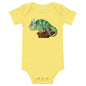 Light Soft Baby Bodysuit - Green Vailed Chameleon