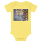 Light Soft Baby Bodysuit - Blue Eyed Leopard