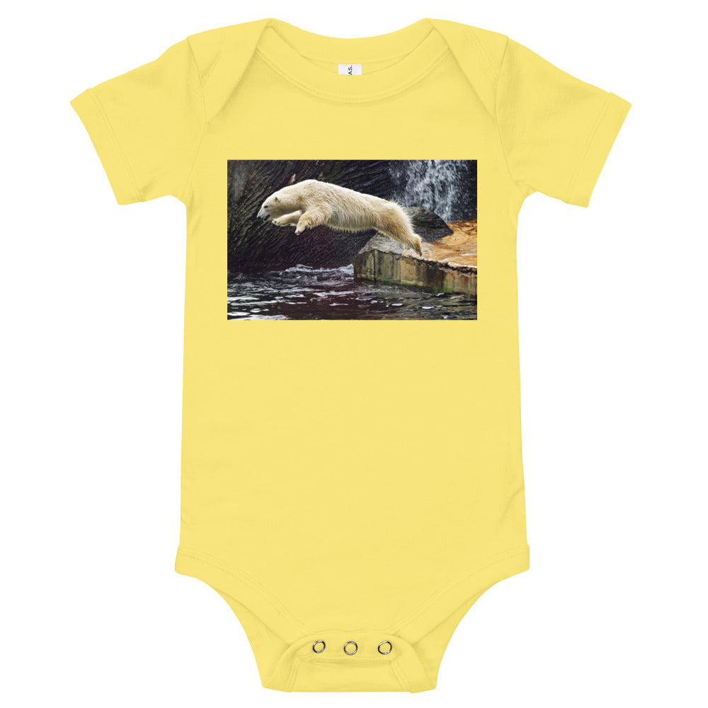 Light Soft Baby Bodysuit - Score 10 on this Dive