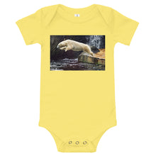 Load image into Gallery viewer, Light Soft Baby Bodysuit - Score 10 on this Dive
