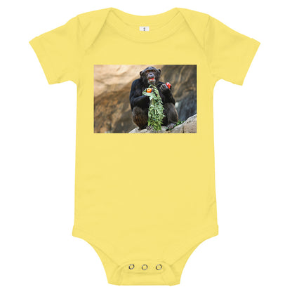 Light Soft Baby Bodysuit - Lunch is Served
