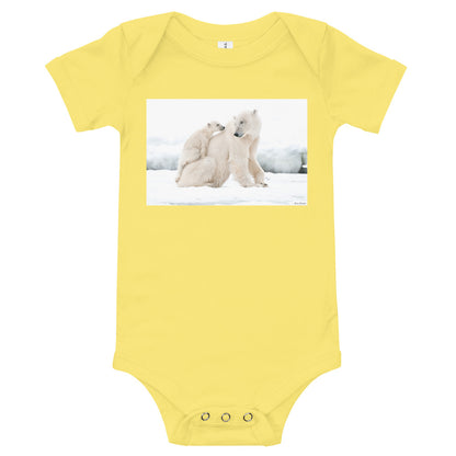 Light Soft Baby Bodysuit - Mom & Cub